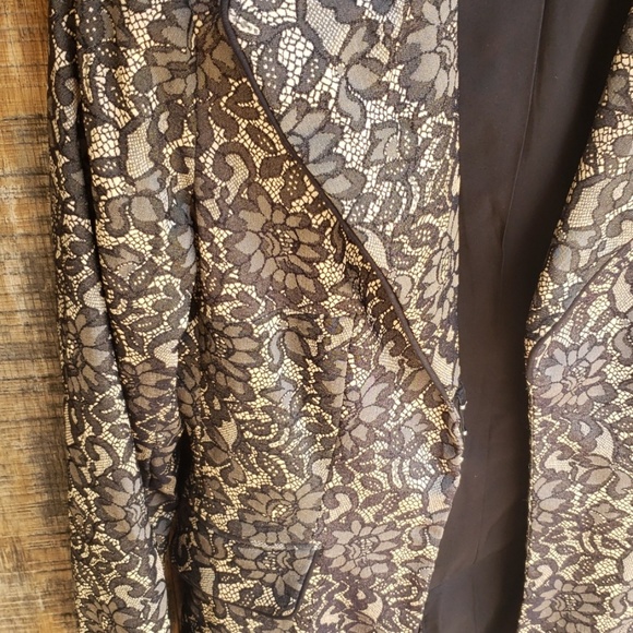 Bisou Bisou Michele Bohbot Long Black Jacket - Picture 2 of 8